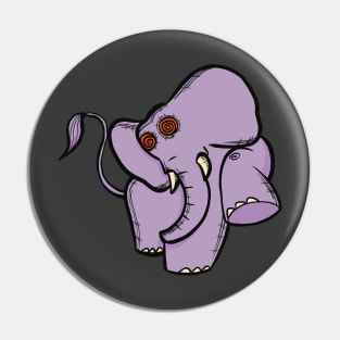 Crazy Elephant Pin