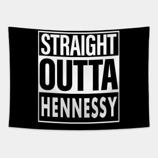 Hennessy Name Straight Outta Hennessy Tapestry