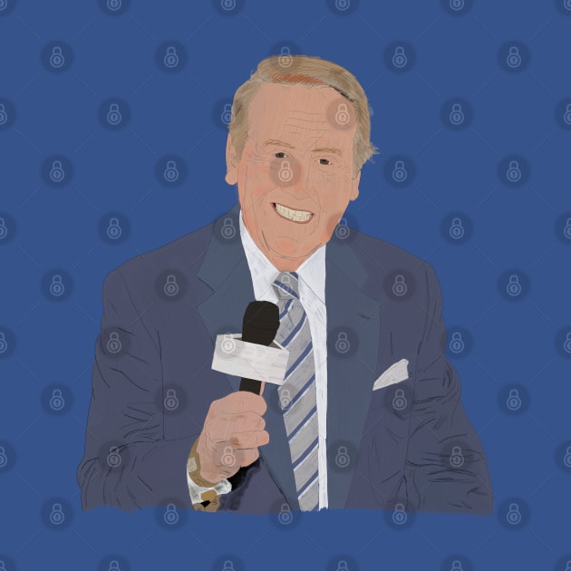 Vin Scully by Ferrajito