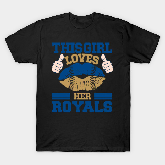 girls kc royals shirt