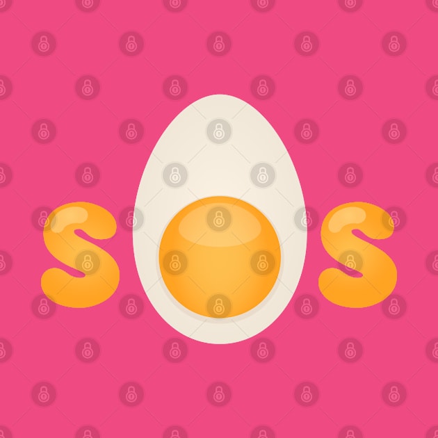 Food - Seggs - Funny Egg by Design By Leo