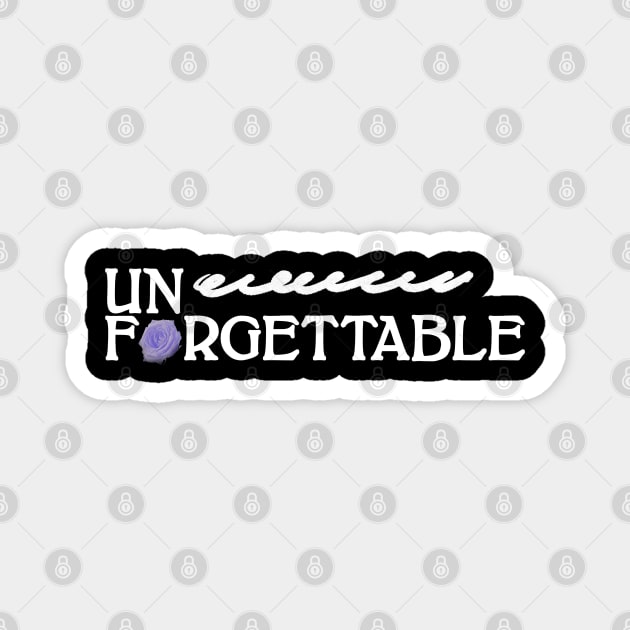 Unforgettable Magnet by From_Designind