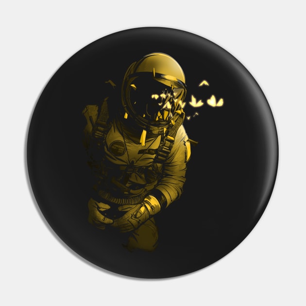 astronaut Pin by artofkaan