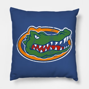 lyle lyle crocodile distressed Pillow