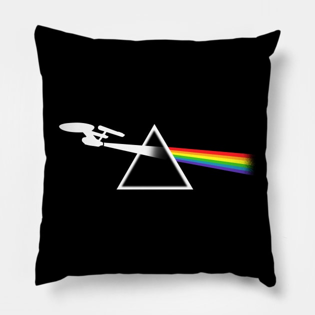 STAR TREK  - prism Pillow by ROBZILLA