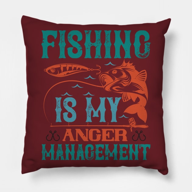 Anger Managment! Pillow by This n' That