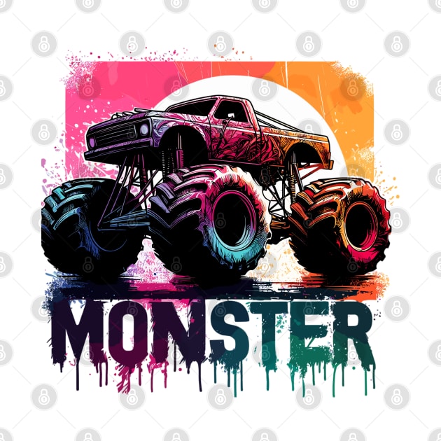 Monster Truck by Vehicles-Art