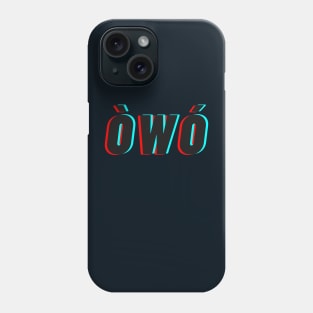 Angry Owo Emoji Kawaii Shirt Phone Case