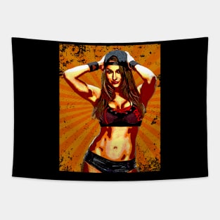 Nikki Bella // Retro Comics Style Tapestry