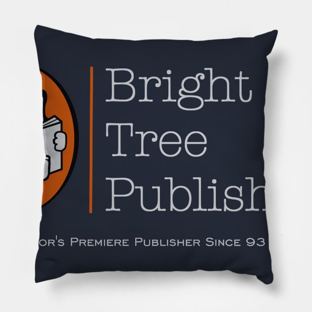 Bright Tree Publishing (Variant) Pillow by FlyingCasualPodcast