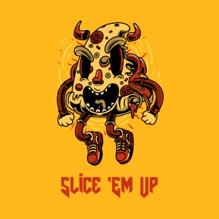 Devil pizza slice em up T-Shirt