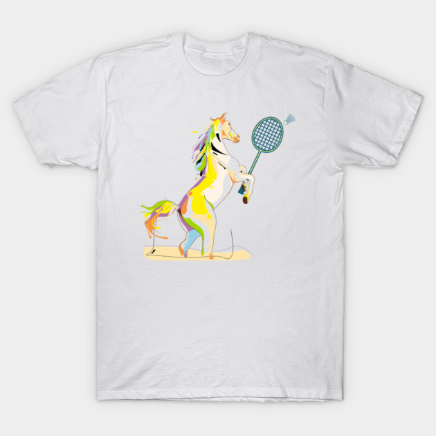 funny badminton t shirts