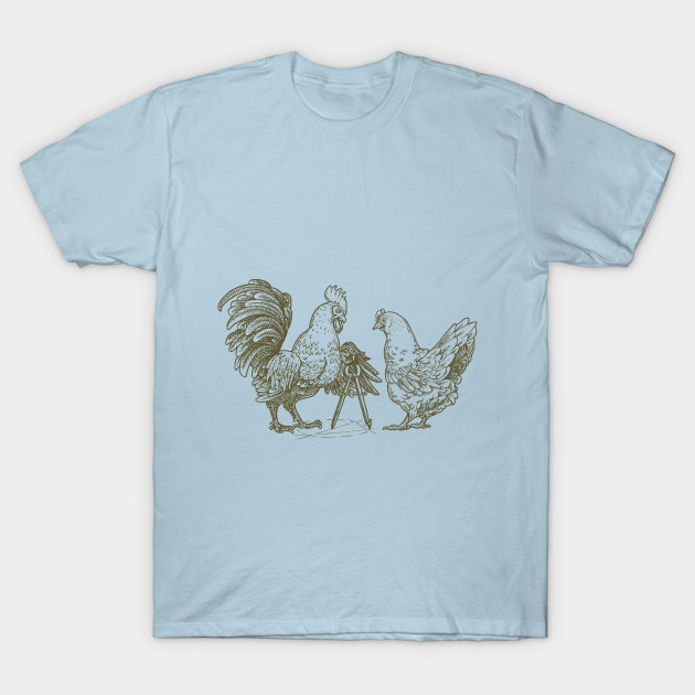 Discover Chicken Scratch - Chicken - T-Shirt