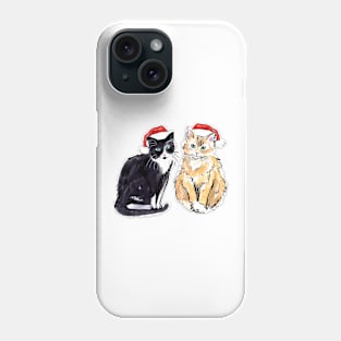 Christmas cats Phone Case