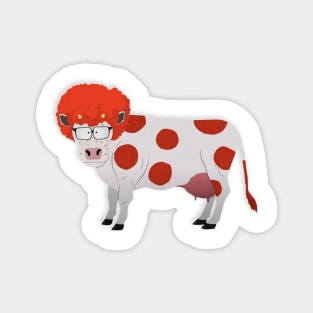 Ginger Cow Magnet