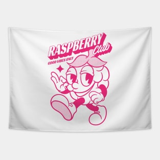 Raspberry Club Tapestry