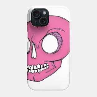 Pink Skull Phone Case