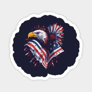 4th of july celebration Magnet