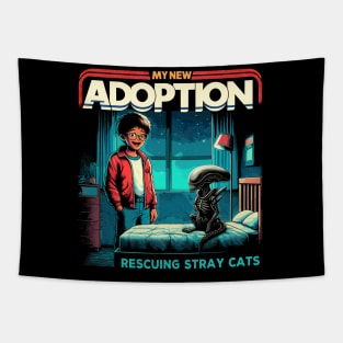 My new Adoption, rescuing stray cats Tapestry