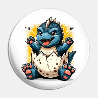 New Born King Of The Monsters Pin