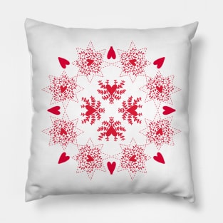 Circle of Love Valentine Pillow