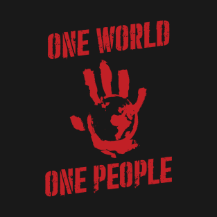 Flag Smashers - One World One People T-Shirt