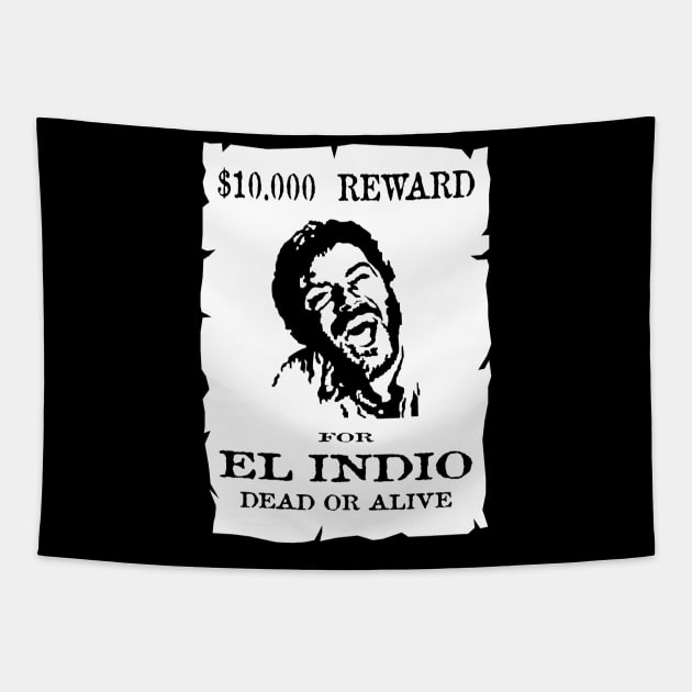 The Good The Bad The Ugly El Indio Tapestry by OptimusVolts