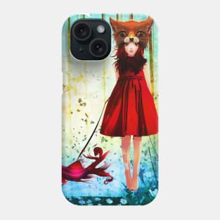 Curious Red - The Dark Inker Phone Case