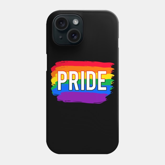 Pride Month Rainbow Flag LGBTQ+ Phone Case by shirtsyoulike
