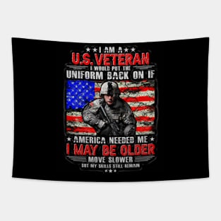 Black Panther Art - USA Army Tagline 20 Tapestry