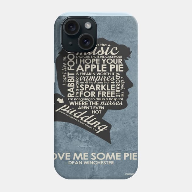 deanwinchester Phone Case by Loveatstake@hotmail.com