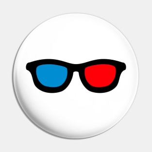 3D Glasses Pin