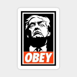 OBEY Trump: Giant of Politics Magnet