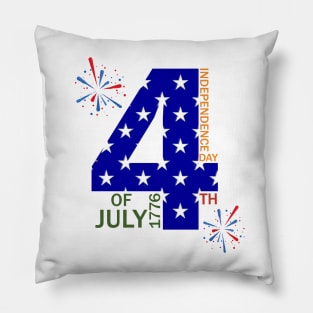 4th of july independence day Pillow