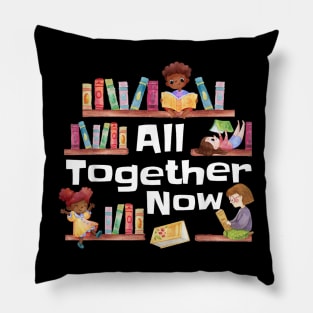 All Together Now Summer Reading 2023, Librarian Pillow
