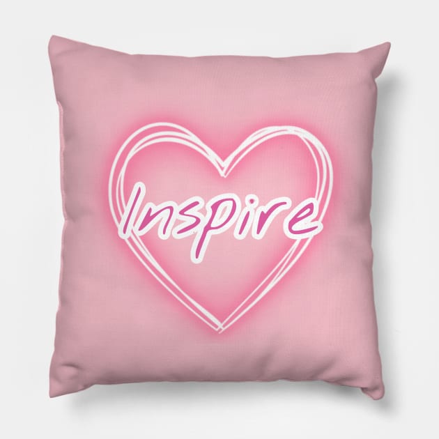 Inspire Pillow by Byreem