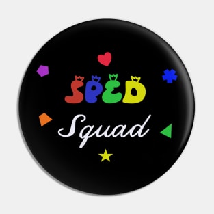 Sped Groovy Squad Back To School Special Education Pin