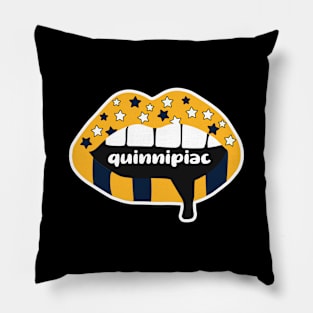 Quinnipiac Lips Pillow