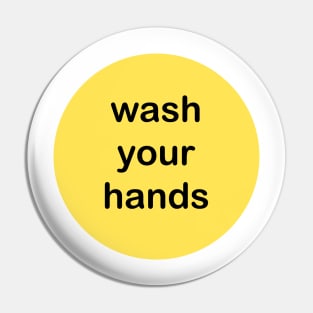 wash yo hands Pin