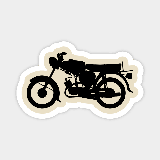 Simson S50 Silhouette (buffalo tank) Magnet by GetThatCar