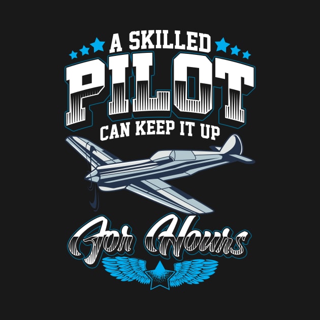 A Skilled Pilot Can Keep It Up For Hours Airplane by theperfectpresents