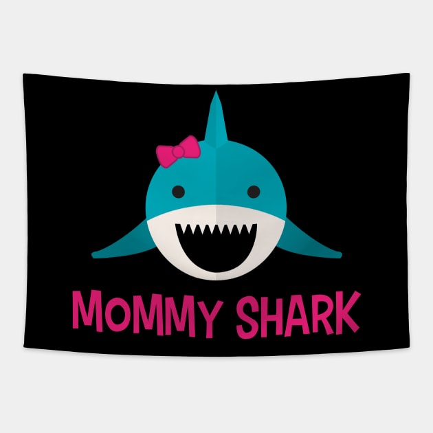 Mommy Shark Tapestry by fashionsforfans