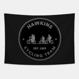 Hawkins Cycling Team II - Black - Funny Tapestry