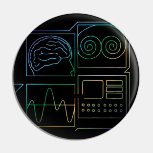 Cybernetics Brain Pin