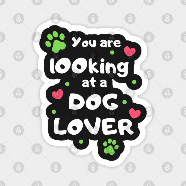 Dog lover Magnet by yudoodliez