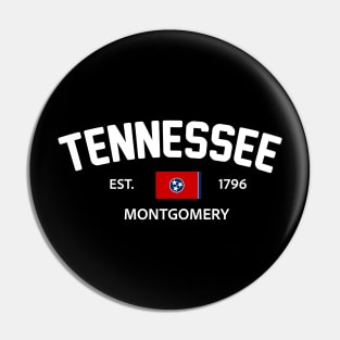 Tennessee Collegiate Preppy Pin