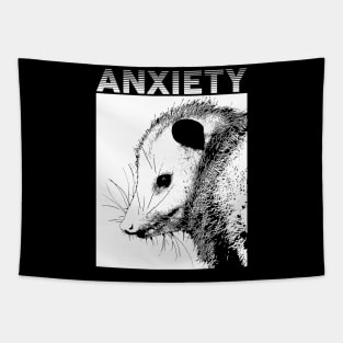 Anxiety Opossum Tapestry