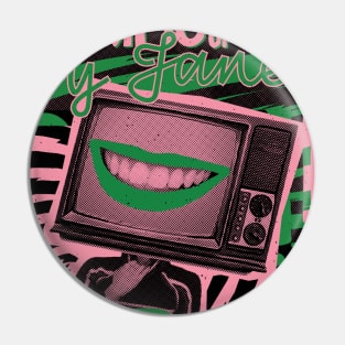 Mary Jane Pink/Green Pin