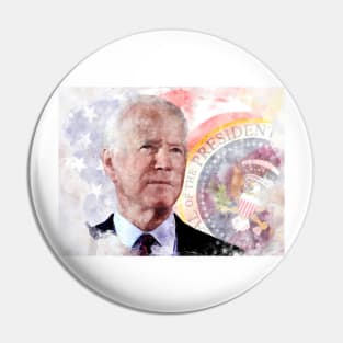 Joe Biden portrait, President of the United States Pin