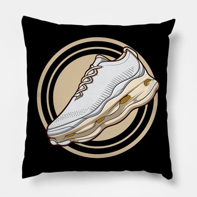 Max Scorpio Retro Sneaker Pillow by milatees